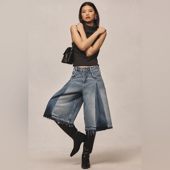 Pilcro Pants - Pilcro by anthropologie Blue Denim Jeans